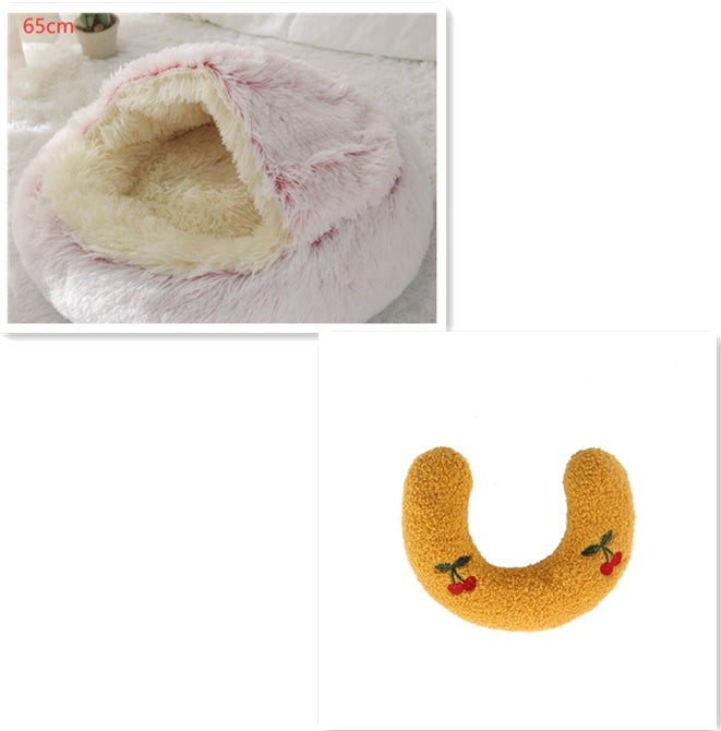 The "CloudSnooze" 2-in-1 Snuggle Bed