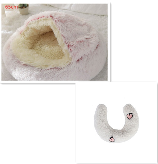 The "CloudSnooze" 2-in-1 Snuggle Bed