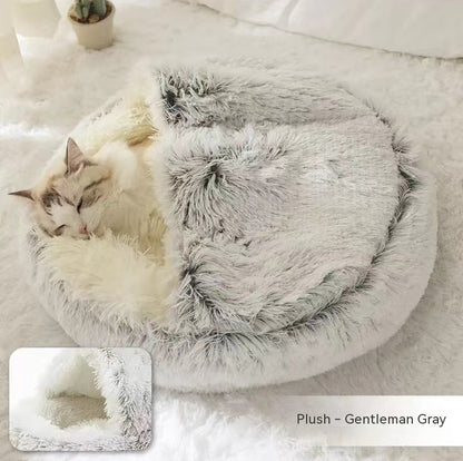 The "CloudSnooze" 2-in-1 Snuggle Bed