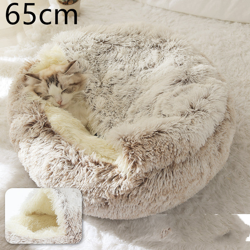 The "CloudSnooze" 2-in-1 Snuggle Bed