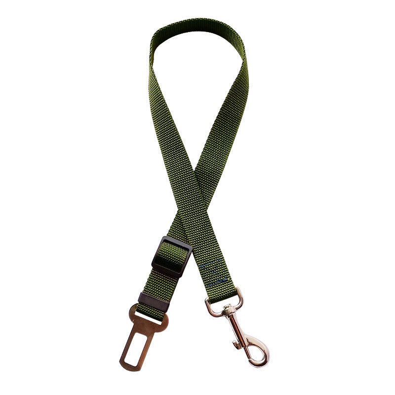 Pawsitive4s adjustable pet car seat belt safety restraint – top view