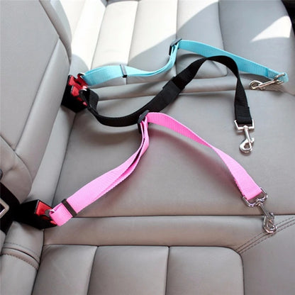 Pawsitive4s adjustable pet car seat belt safety restraint – Pink, size comparison