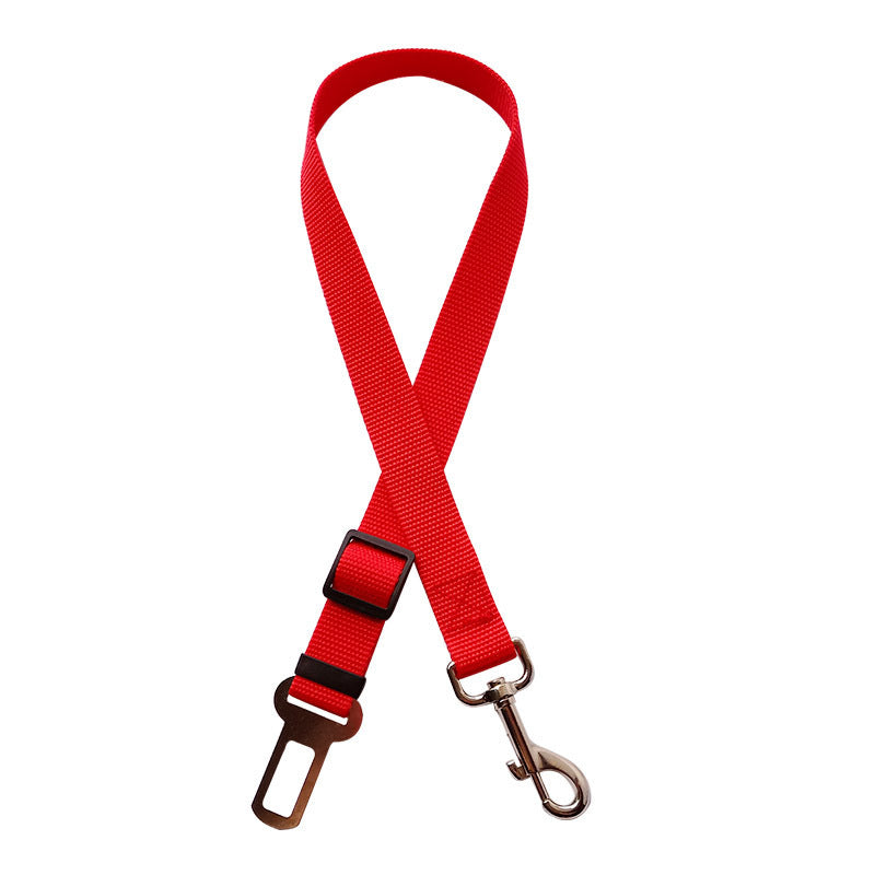 Pawsitive4s adjustable pet car seat belt safety restraint – lifestyle shot