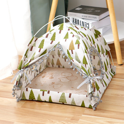 The "Nordic Hideaway" Cat Tent