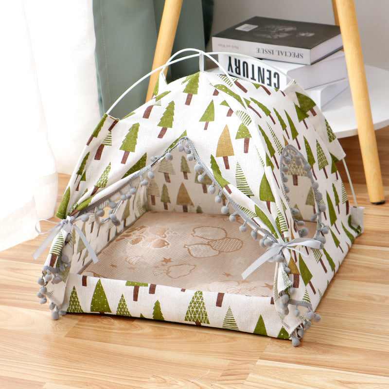 The "Nordic Hideaway" Cat Tent