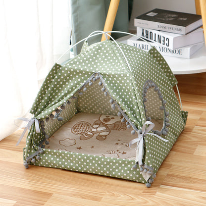 The "Nordic Hideaway" Cat Tent