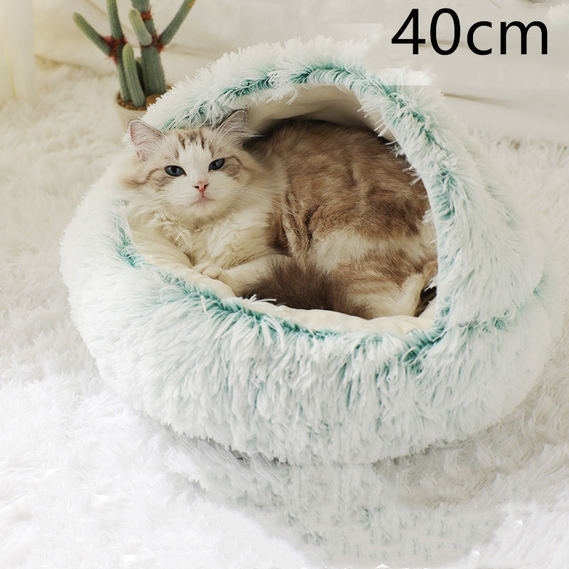 The "CloudSnooze" 2-in-1 Snuggle Bed