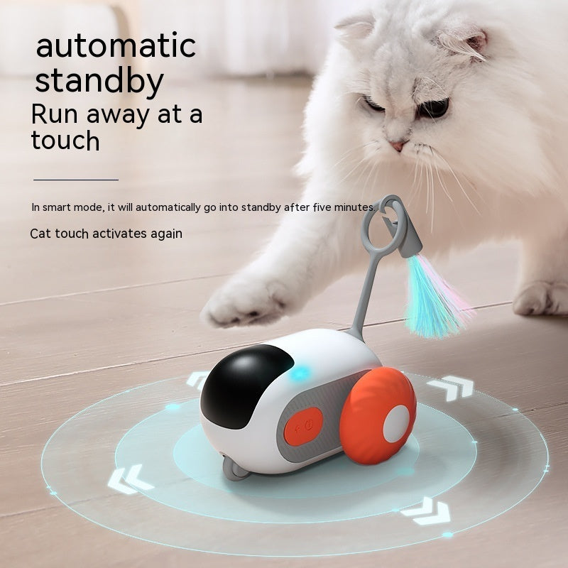 Pawsitive4s remote control interactive cat car toy USB rechargeable – Orange sports car2., USB, colour options