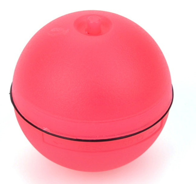 Pawsitive4s LED laser electronic rolling cat toy ball – Pink, close-up detail