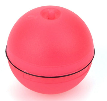 Pawsitive4s LED laser electronic rolling cat toy ball – Pink, close-up detail