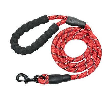Pawsitive4s reflective nylon dog lead walking leash – branding detail
