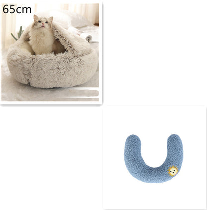 The "CloudSnooze" 2-in-1 Snuggle Bed