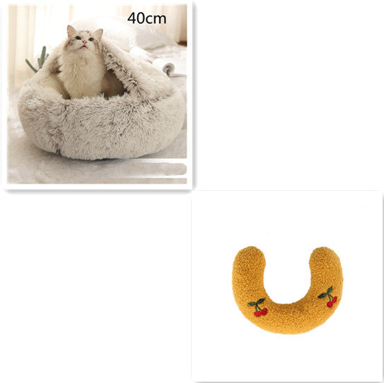 The "CloudSnooze" 2-in-1 Snuggle Bed