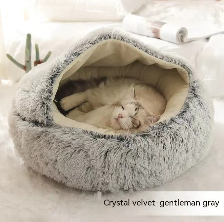 The "CloudSnooze" 2-in-1 Snuggle Bed