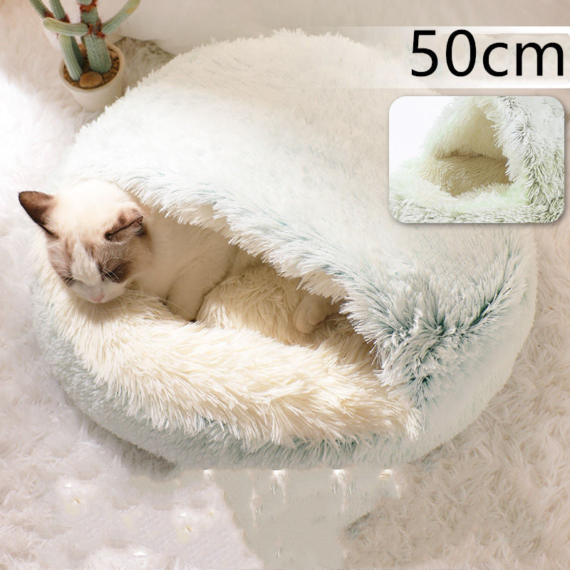 The "CloudSnooze" 2-in-1 Snuggle Bed