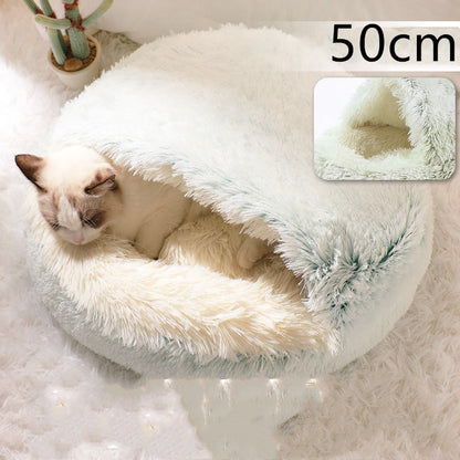 The "CloudSnooze" 2-in-1 Snuggle Bed