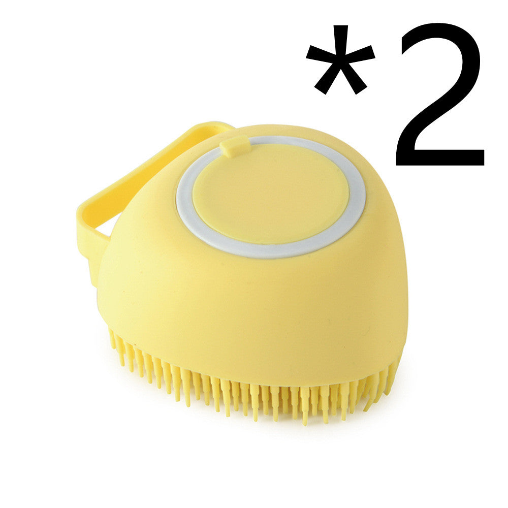 Pawsitive4s silicone pet bath massage brush grooming glove – cleaning guide