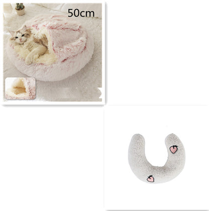 The "CloudSnooze" 2-in-1 Snuggle Bed
