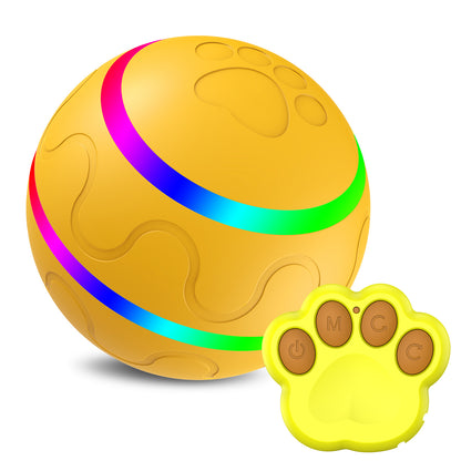 Pawsitive4s smart self-rotating interactive cat ball toy – multi-angle view