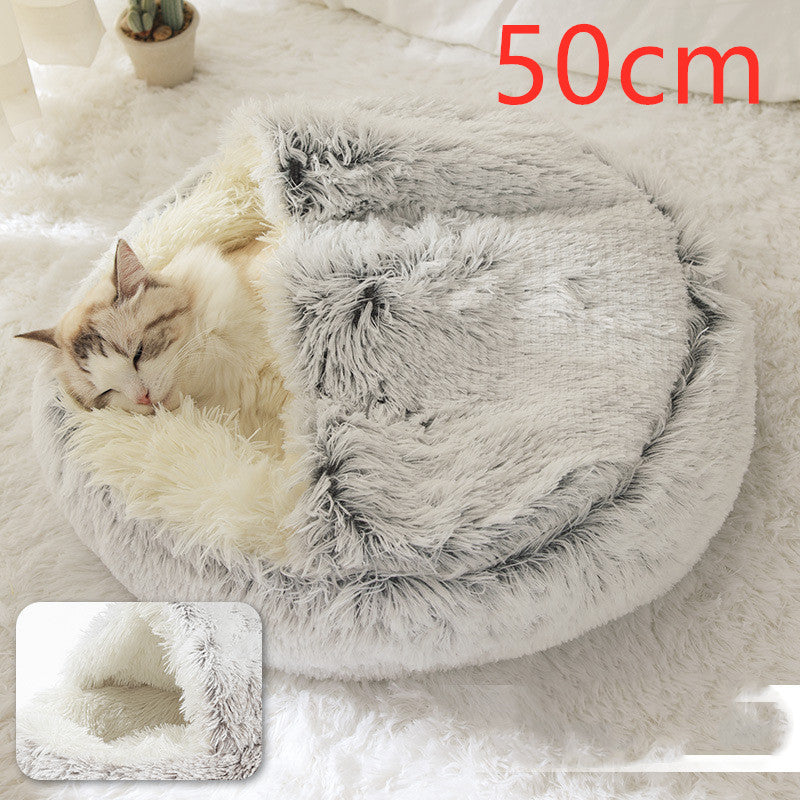 The "CloudSnooze" 2-in-1 Snuggle Bed