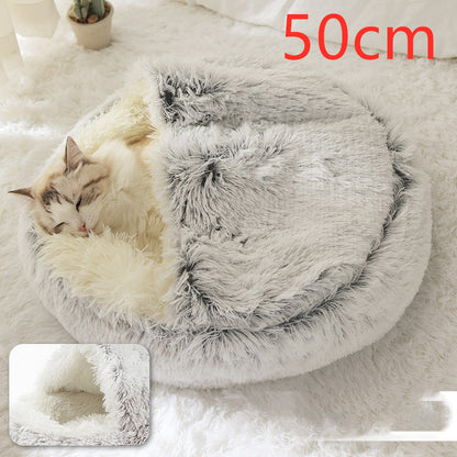 The "CloudSnooze" 2-in-1 Snuggle Bed
