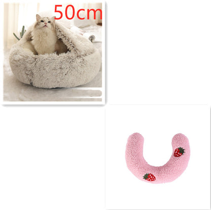 The "CloudSnooze" 2-in-1 Snuggle Bed