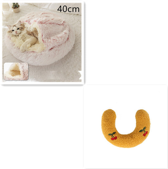 The "CloudSnooze" 2-in-1 Snuggle Bed