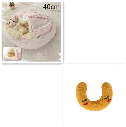 The "CloudSnooze" 2-in-1 Snuggle Bed