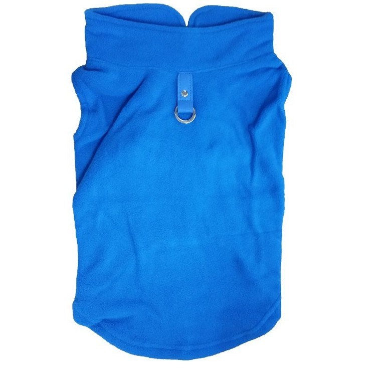 Pawsitive4s cosy fleece dog jacket vest for small dogs – Coffee, S, packaging