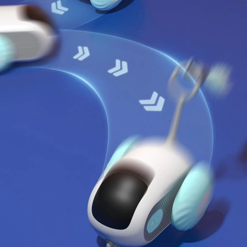 Pawsitive4s remote control interactive cat car toy USB rechargeable – Set, USB, packaging