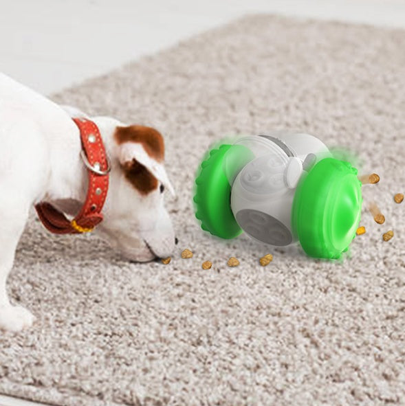 Pawsitive4s interactive wobble slow feeder toy cats dogs – Lake Blue set, colour options