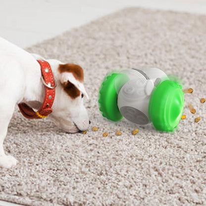 Pawsitive4s interactive wobble slow feeder toy cats dogs – Lake Blue set, colour options