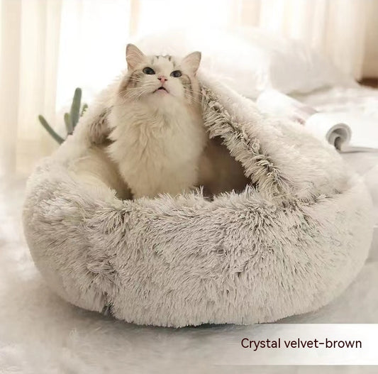 The "CloudSnooze" 2-in-1 Snuggle Bed