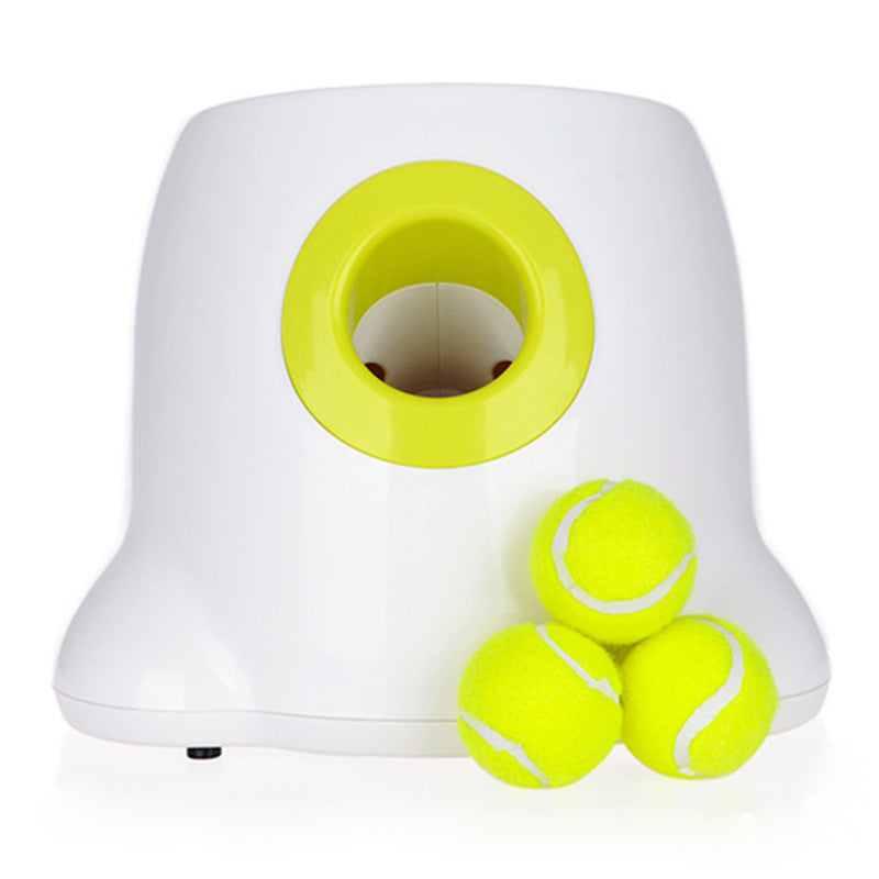 Pawsitive4s automatic dog ball launcher interactive fetch – features close-up