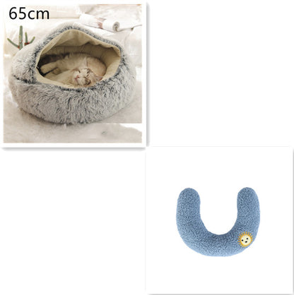 The "CloudSnooze" 2-in-1 Snuggle Bed