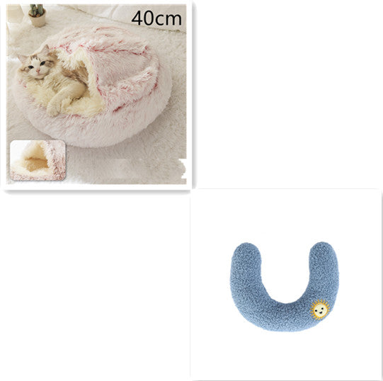 The "CloudSnooze" 2-in-1 Snuggle Bed