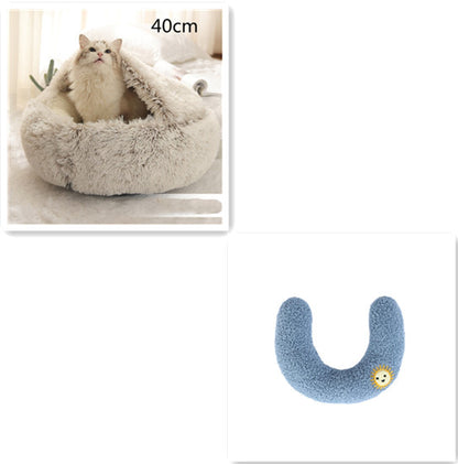 The "CloudSnooze" 2-in-1 Snuggle Bed