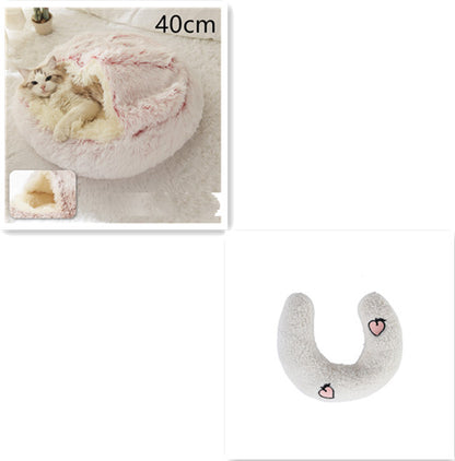The "CloudSnooze" 2-in-1 Snuggle Bed