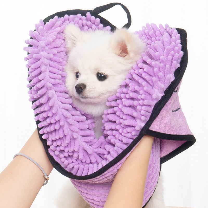 Pawsitive4s super absorbent microfibre pet bath towel quick-drying – Set1, colour options