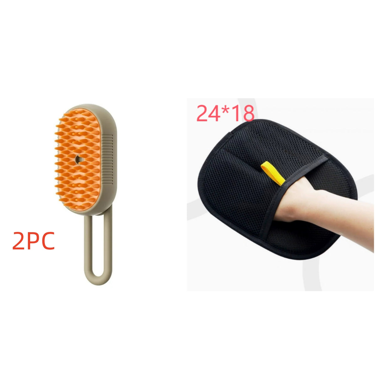 3-in-1 Steam Pet Brush