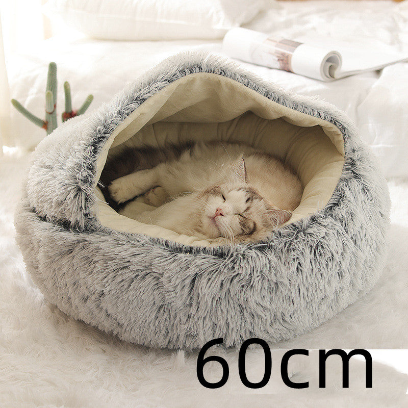 The "CloudSnooze" 2-in-1 Snuggle Bed