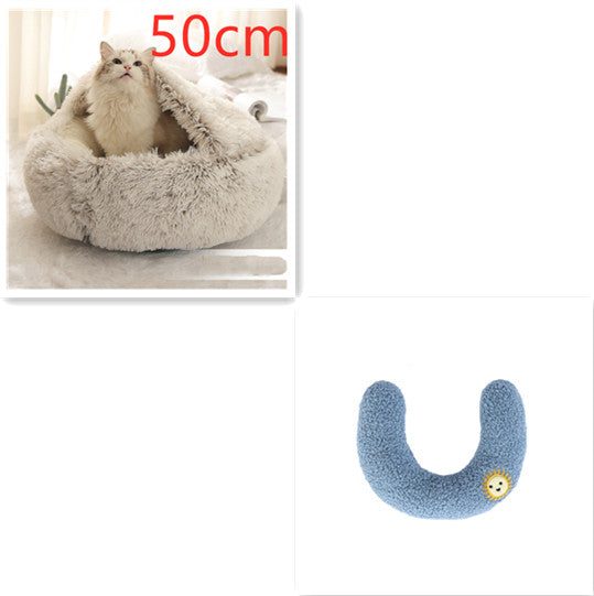 The "CloudSnooze" 2-in-1 Snuggle Bed