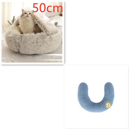 The "CloudSnooze" 2-in-1 Snuggle Bed