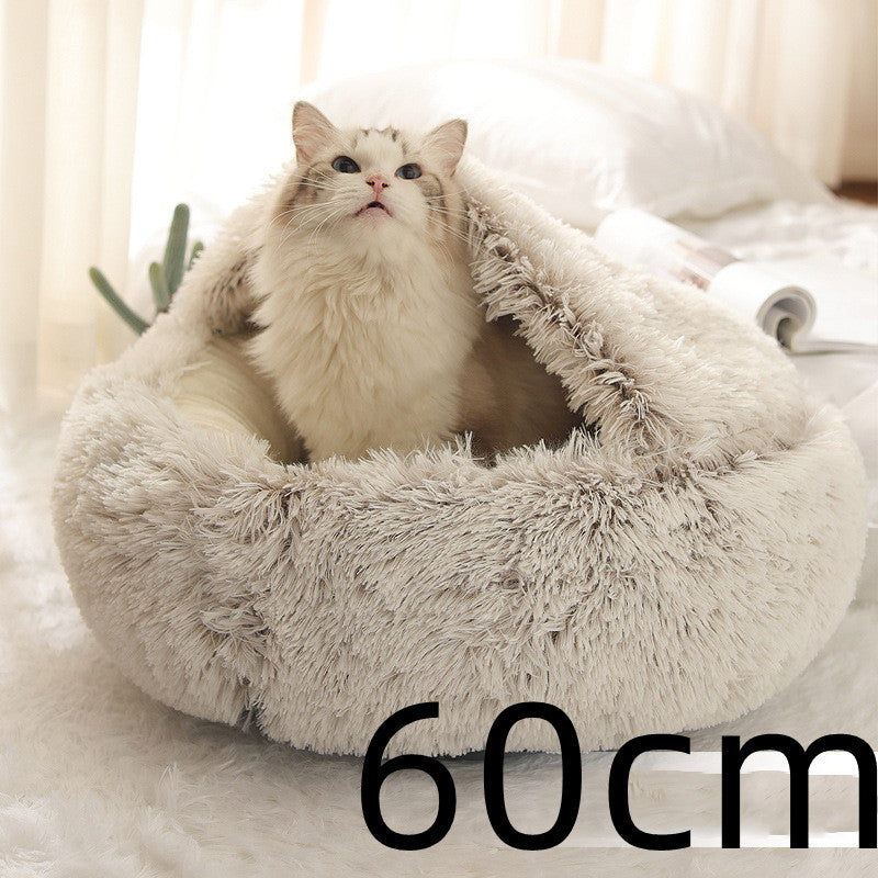 The "CloudSnooze" 2-in-1 Snuggle Bed