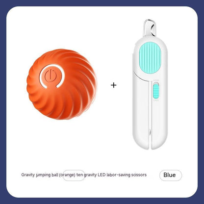 Pawsitive4s interactive bouncing rubber ball dog toy – Orange replacement shell 67mm, colour detail