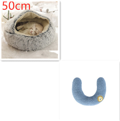 The "CloudSnooze" 2-in-1 Snuggle Bed