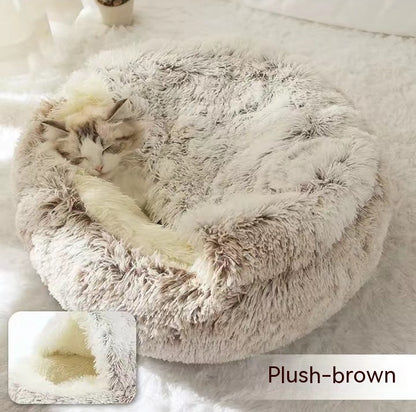The "CloudSnooze" 2-in-1 Snuggle Bed