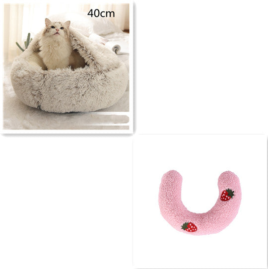 The "CloudSnooze" 2-in-1 Snuggle Bed