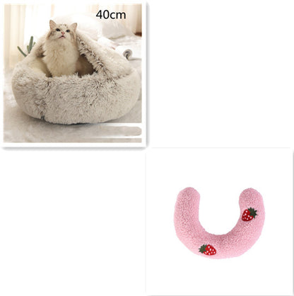 The "CloudSnooze" 2-in-1 Snuggle Bed